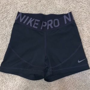 Nike Pro Shorts - Black, Size S